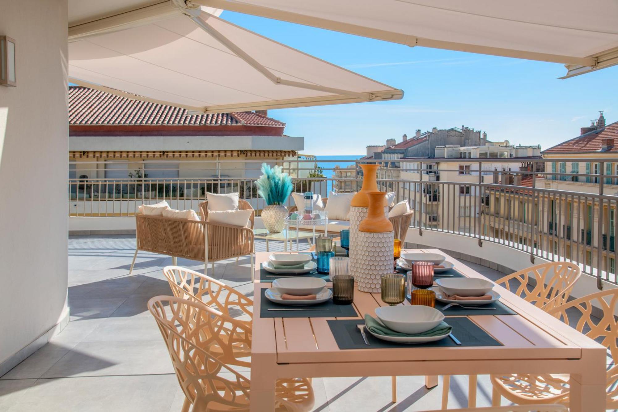 Residence Hoteliere Chambord Au Coeur De Menton - Entierement Renovee エクステリア 写真