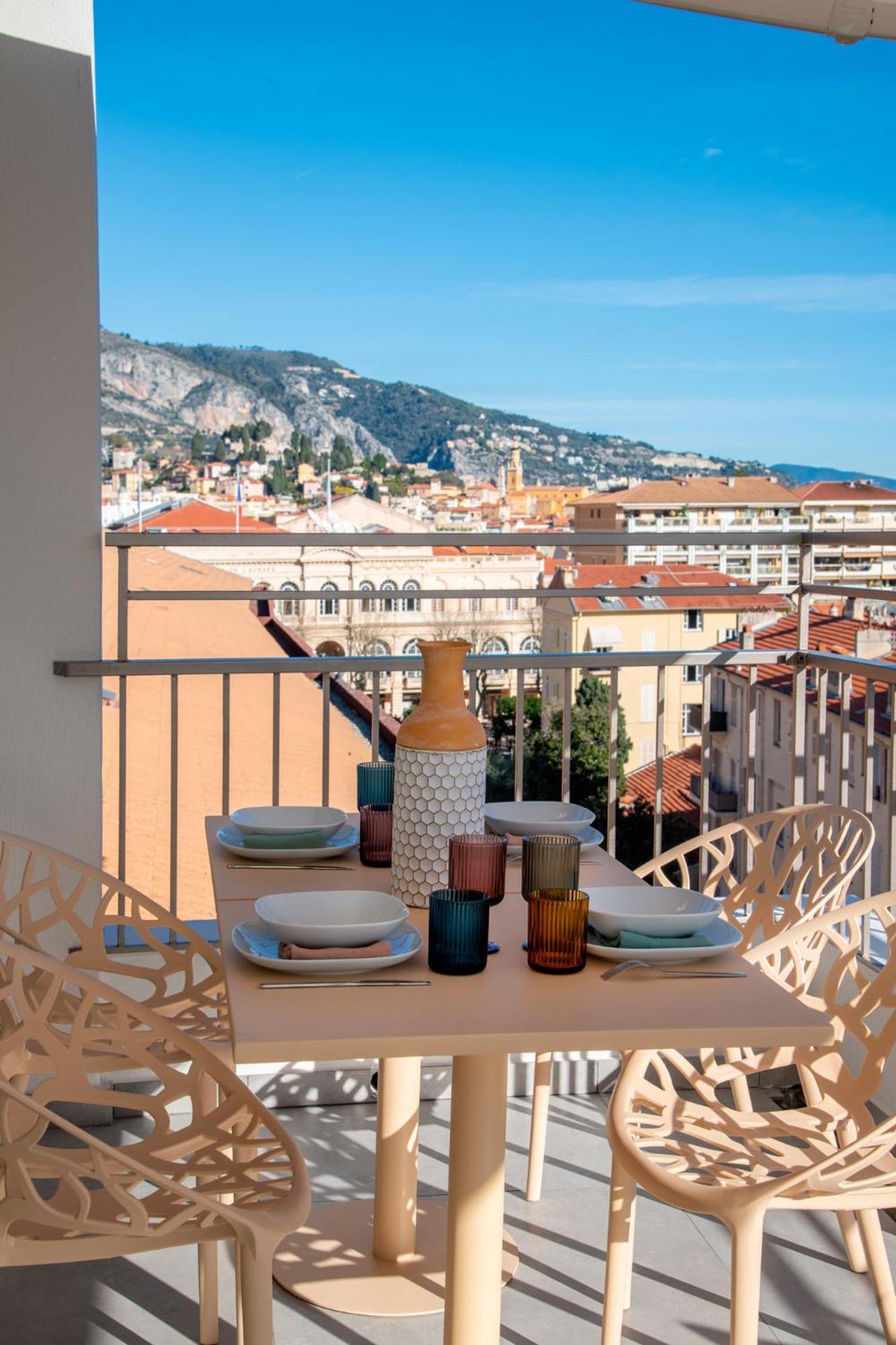 Residence Hoteliere Chambord Au Coeur De Menton - Entierement Renovee エクステリア 写真